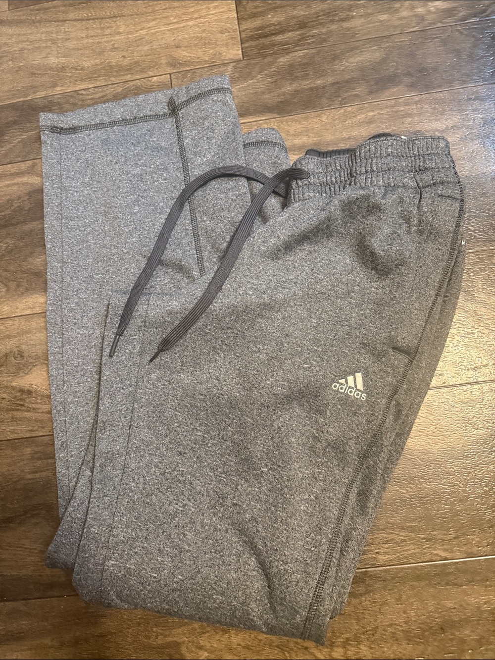adidas Kids Gray Heather Jogger Sweatpants